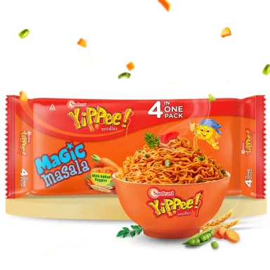 YiPPee! Magic Masala Noodles with Added Veggies - The Better Noodles