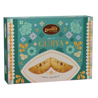 Coconut Dryfruit Gujiya - By Daadi's