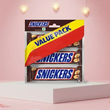 Snickers Peanut, Nougat & Caramel Chocolate Bar